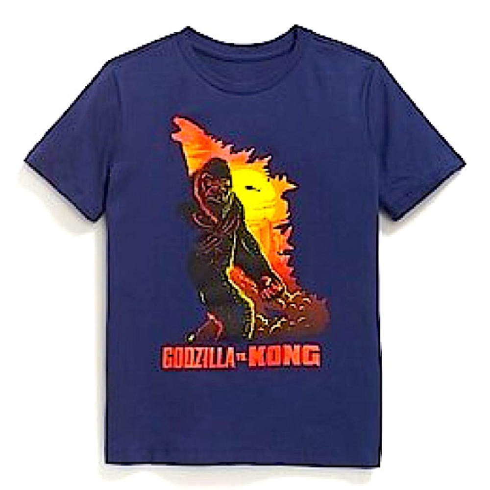 🟢3/$15 GODZILLA VS. KONG Kids T-shirt